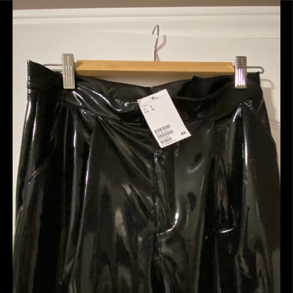 BNWT H&M Patent Pants - Picture 4 of 4
